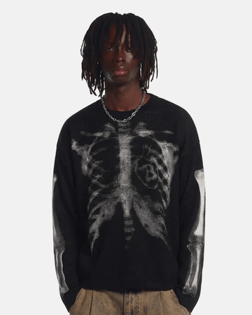T-Shirt Manches Longues "Skeleton"