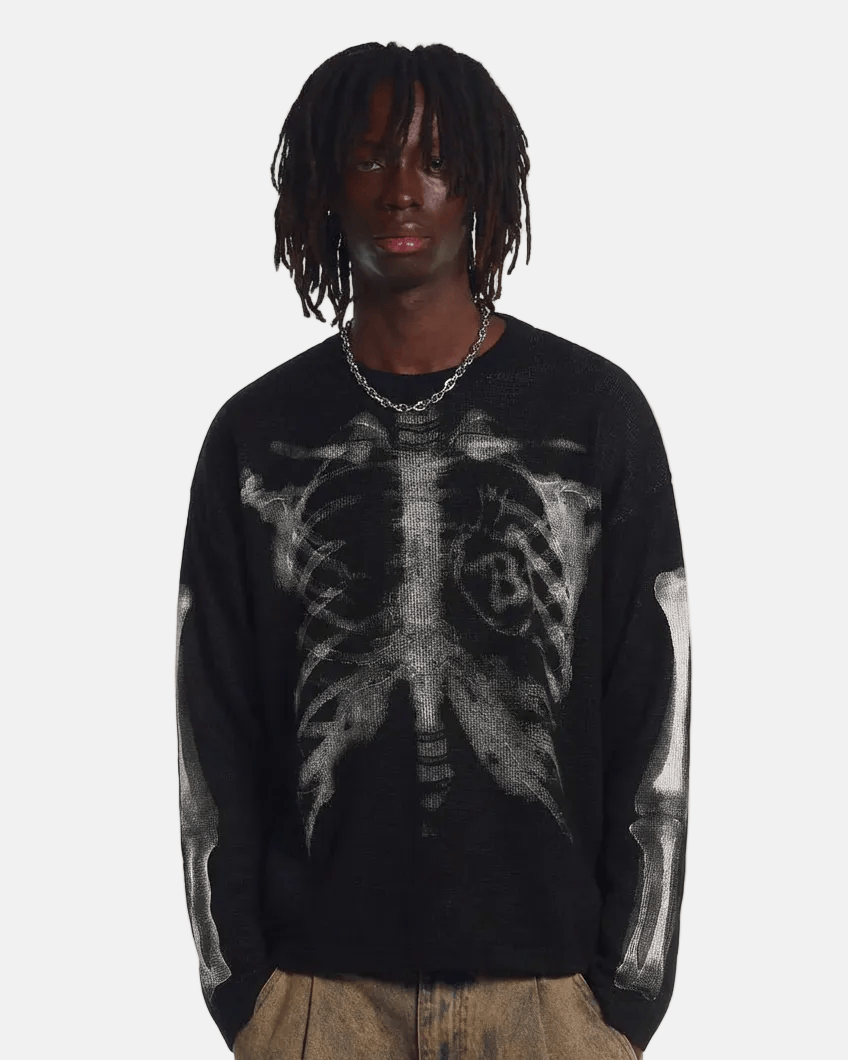T-Shirt Manches Longues "Skeleton"