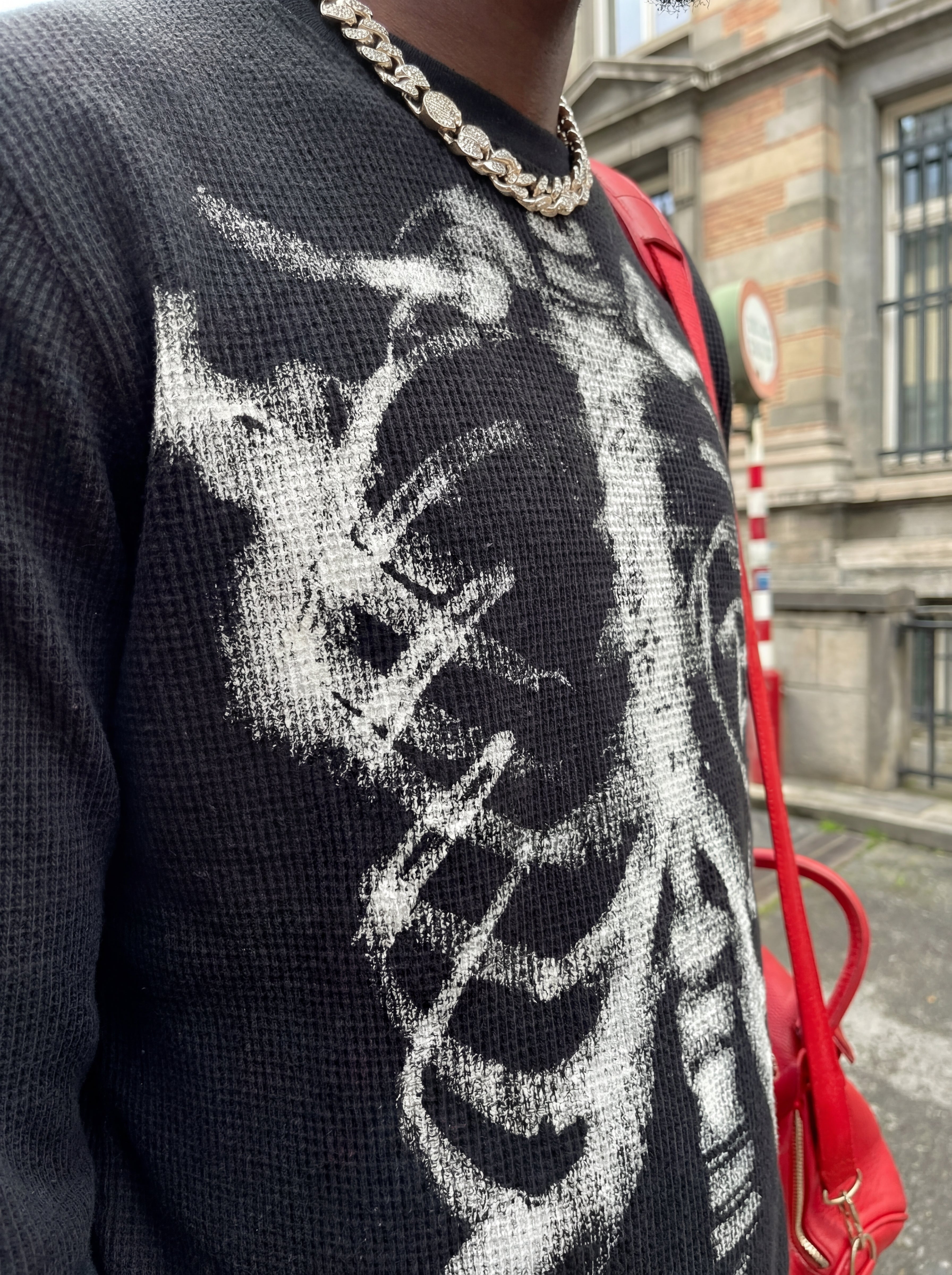 T-Shirt Manches Longues "Skeleton"